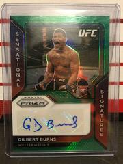 Gilbert Burns [Green] Ufc Cards 2021 Panini Prizm UFC Sensational Signatures Prices