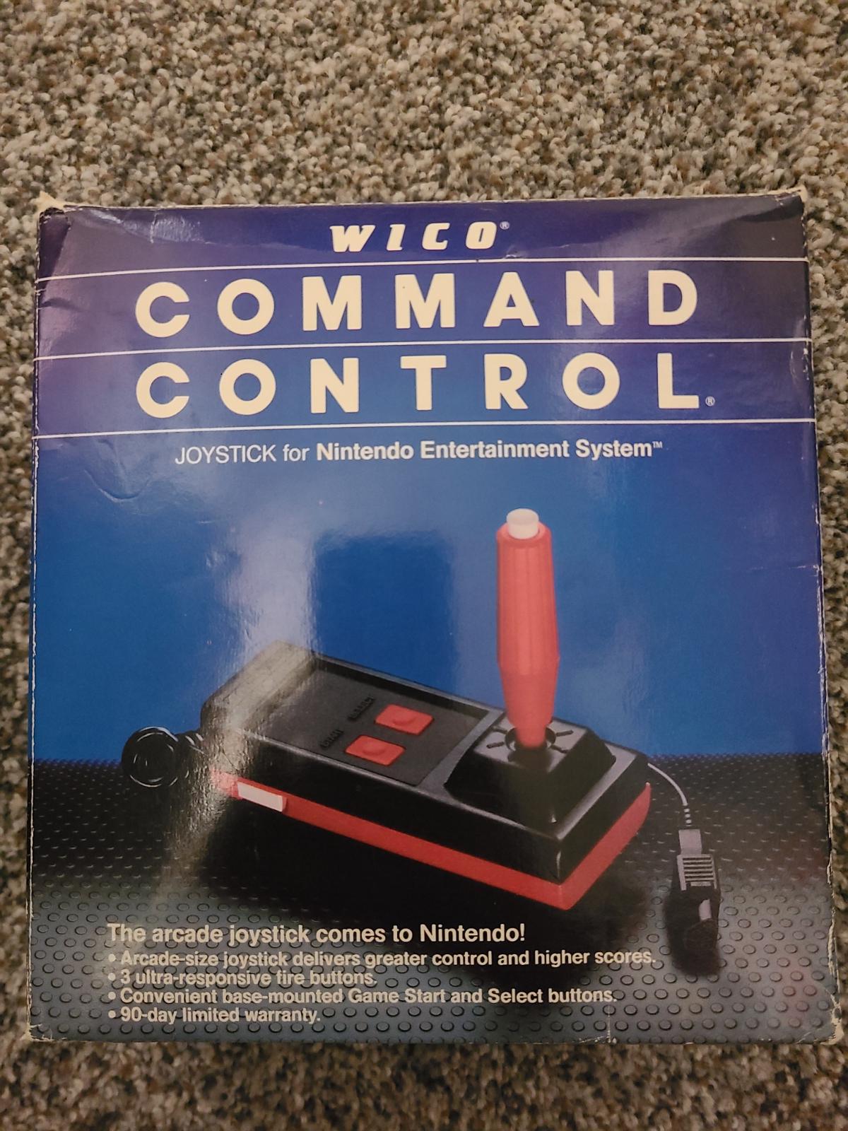 Wico Command Control Precios NES Compara precios sueltos, CIB y nuevos