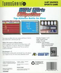 Back | World Sports Competition TurboGrafx-16