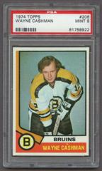 Wayne Cashman Hockey Cards 1974 Topps Prices