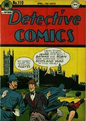 Detective Comics #110 (1946) Comic Books Detective Comics Prices