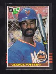 George Foster Baseball Cards 1985 Leaf Prices