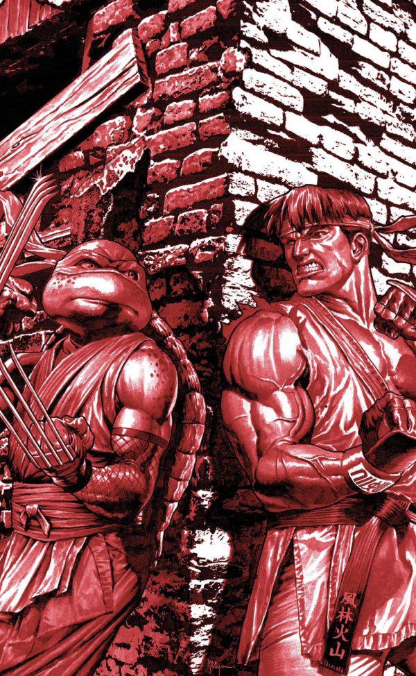 Teenage Mutant Ninja Turtles vs. Street Fighter [Suayan] #1 (2023) Comic Books Teenage Mutant Ninja Turtles vs. Street Fighter