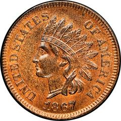 1867 Coins Indian Head Penny Prices