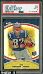 Rob Gronkowski [Gold Refractor] #42 Football Cards 2010 Topps Finest Prices