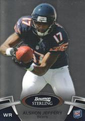 Alshon Jeffery #24 Football Cards 2012 Bowman Sterling Prices