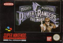 Mighty Morphin Power Rangers The Movie PAL Super Nintendo Prices