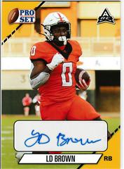 LD Brown #PS-LB1 Football Cards 2021 Pro Set College Autographs Prices