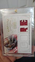 Frank Gore [Prime] Football Cards 2013 Panini National Treasures Timeline Materials Prices