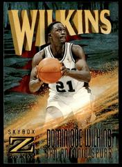 Dominique Wilkins #133 Basketball Cards 1996 Skybox Z Force Prices
