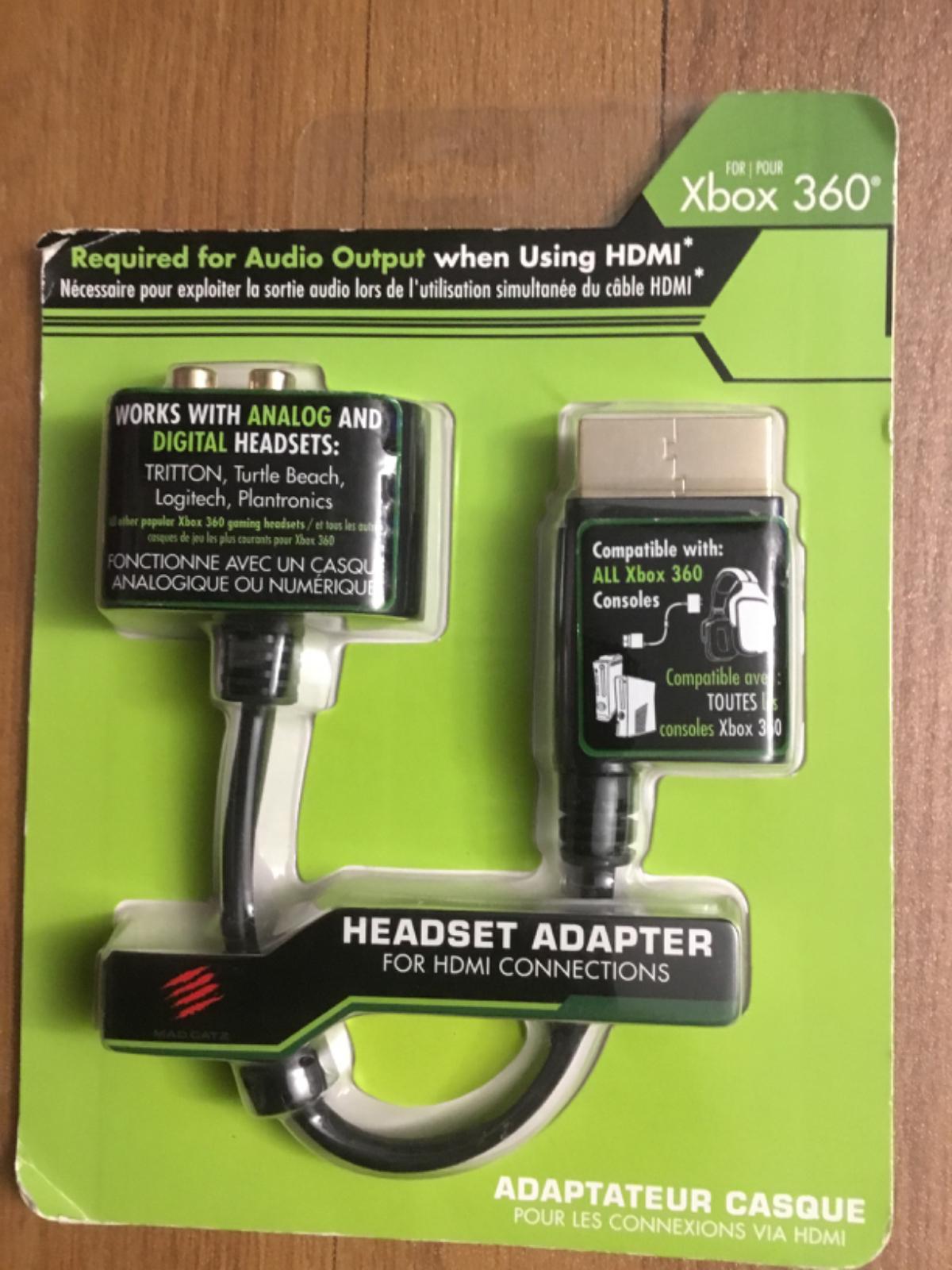 Headset Adapter Prices Xbox 360 Compare Loose, CIB & New Prices