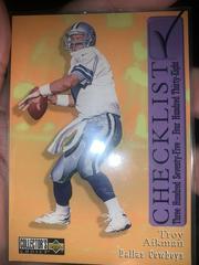 Troy Aikman [Checklist] #563 Football Cards 1997 Collector's Choice Prices