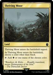 Thriving Moor [Foil] Magic Doctor Who Prices