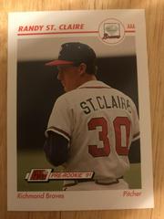 Randy St. Claire #443 Baseball Cards 1991 Impel Line Drive Prices