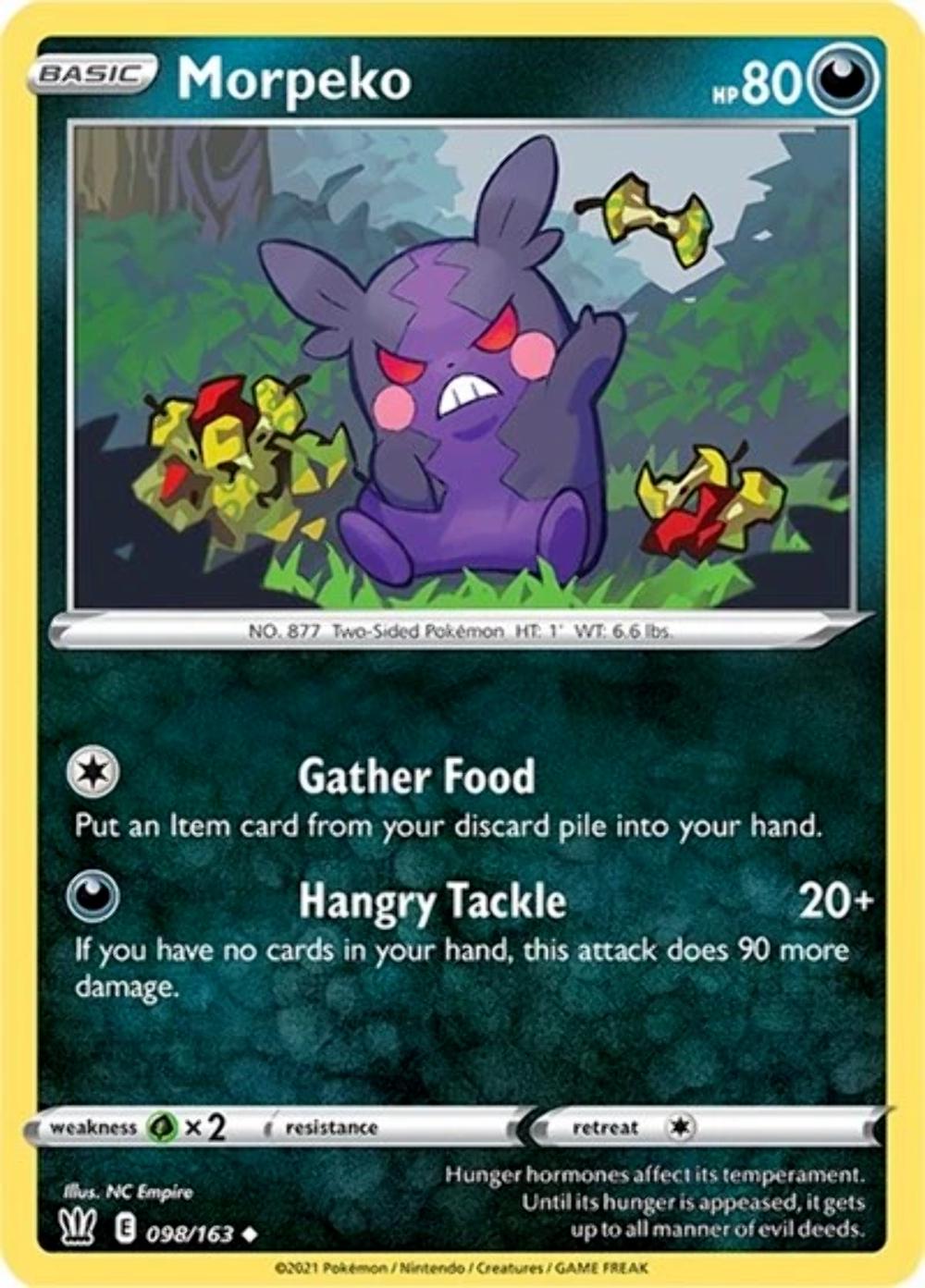 Morpeko 98 Prices Pokemon Battle Styles Pokemon Cards