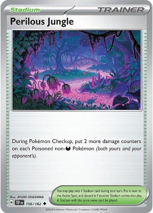 Perilous Jungle #156 Pokemon Temporal Forces