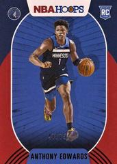 Anthony Edwards [Red] Basketball Cards 2020 Panini Hoops Prices