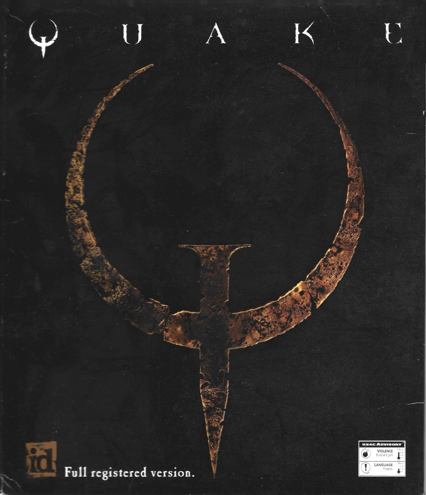 Quake PC Big Box Game Full hotsell Registered Version Rare CIB