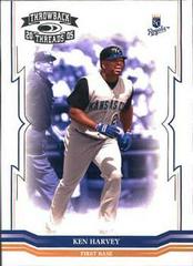 Ken Harvey #178 Baseball Cards 2005 Donruss Throwback Threads Prices