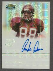 Andre Davis [Certified Autograph Refractor] #129 Football Cards 2002 Topps Finest Prices