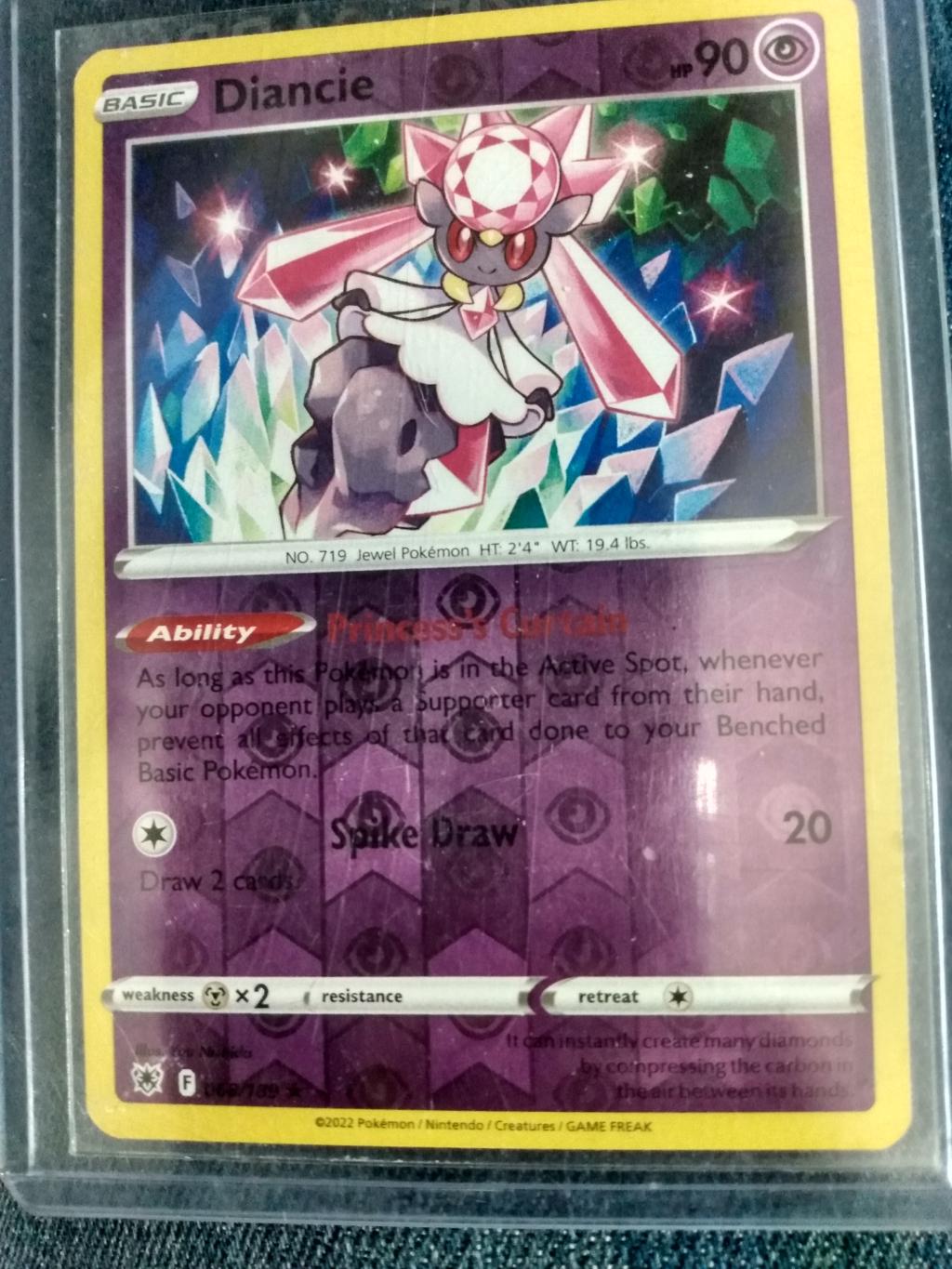 Diancie [Reverse Holo] Ungraded Pokemon Astral Radiance