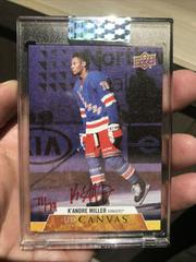 K'Andre Miller Hockey Cards 2020 Upper Deck Clear Cut Canvas Signatures Prices