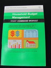 Household Budget Management TI-99 Prices