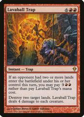 Lavaball Trap [Foil] Magic Zendikar Prices