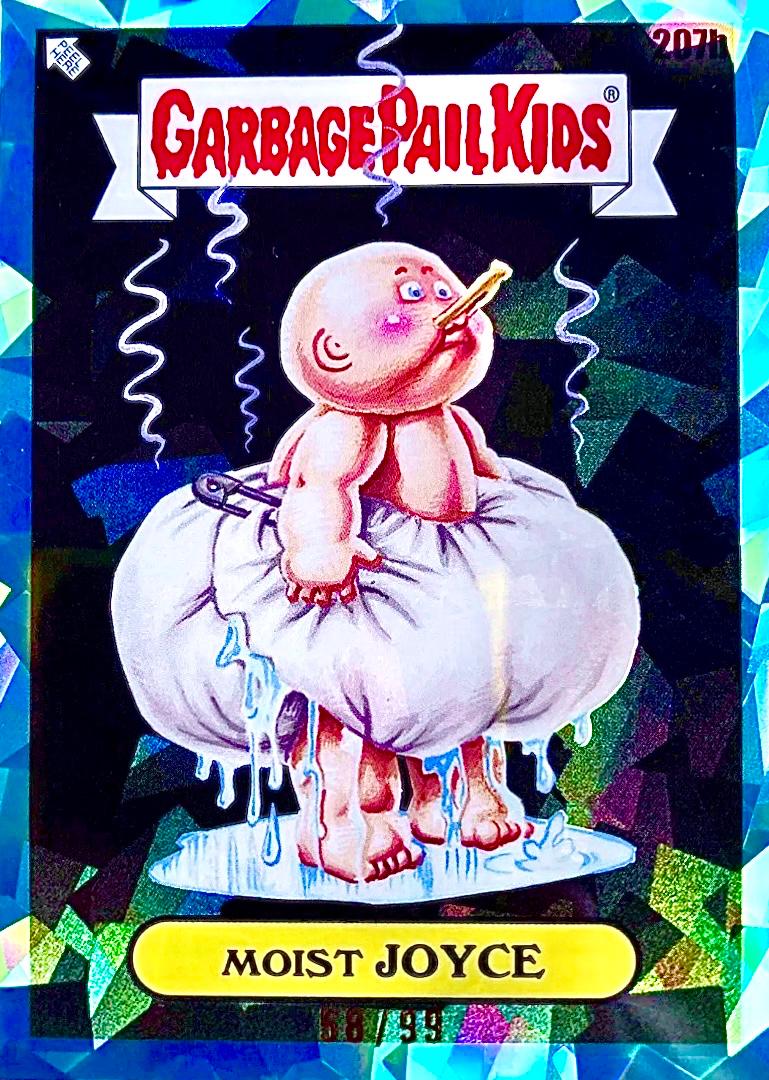 Moist JOYCE [Aqua] #207b Garbage Pail Kids 2023 Sapphire