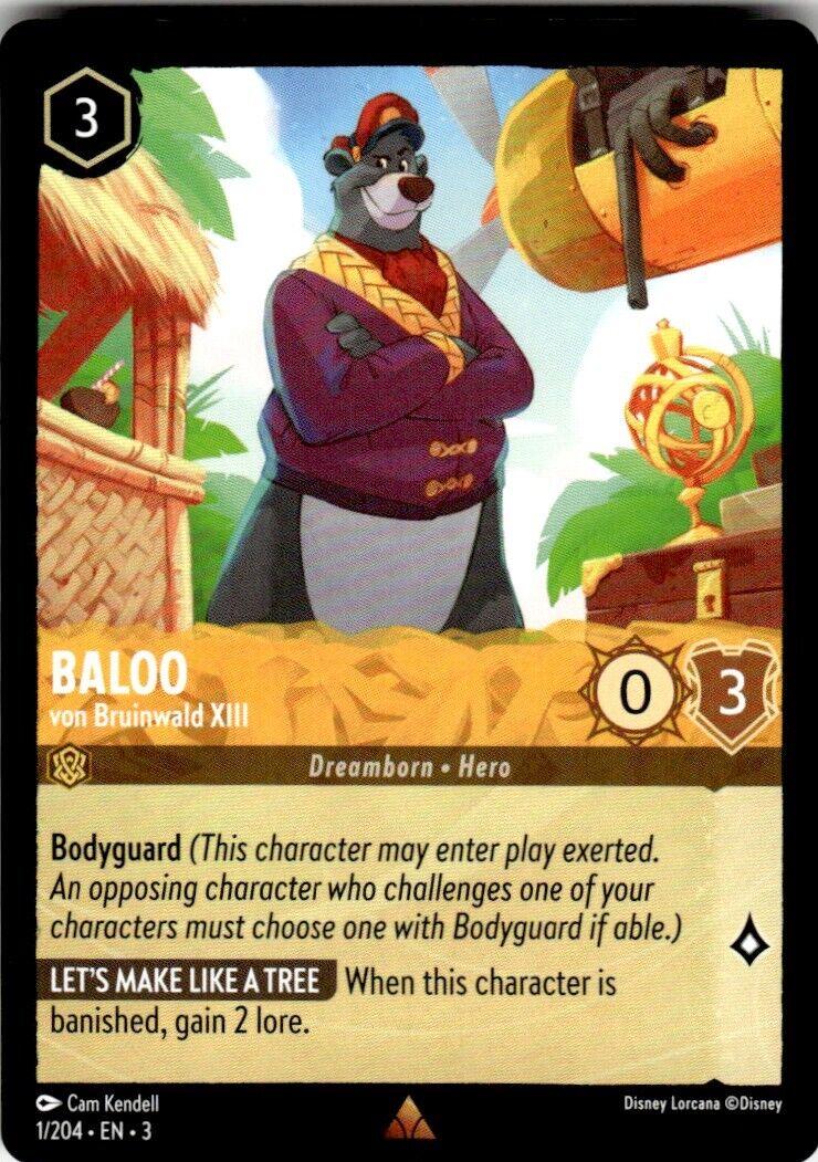 Baloo - von Bruinwald XIII [Foil] #1 Lorcana Into the Inklands