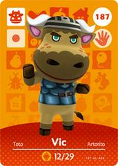Vic #187 [Animal Crossing Series 2] Amiibo Cards Prices