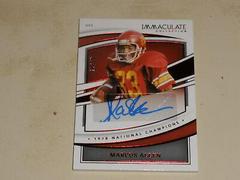 Marcus Allen #IC-MAL Football Cards 2022 Panini Immaculate Collegiate Champions Autographs Prices