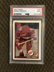Sergei Fedorov #401 Hockey Cards 1991 Topps Prices