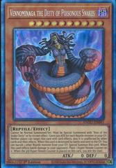 Vennominaga the Deity of Poisonous Snakes [Collector's Rare] YuGiOh Ancient Guardians Prices