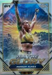 Amanda Nunes #ATG-6 Ufc Cards 2024 Topps Chrome UFC All the Glory Prices