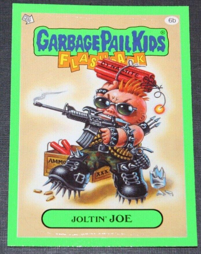 Joltin' JOE [Green] #6b 2011 Garbage Pail Kids