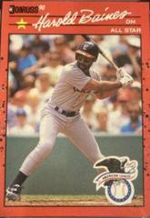 Harold Baines [Black Line] Baseball Cards 1990 Donruss Prices