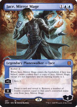 Jace, Mirror Mage [Extended Art] Magic Zendikar Rising