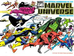 Official Handbook of the Marvel Universe #3 (1986) Comic Books Official Handbook of the Marvel Universe Prices