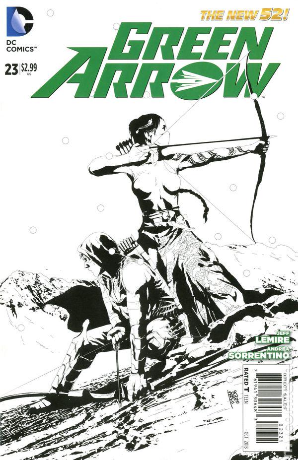 Green Arrow [Sketch] #23 (2013) Comic Books Green Arrow