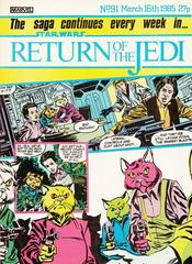 Star Wars Return of the Jedi Weekly Comic Books Star Wars Return of the Jedi Weekly Prices