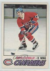Mario Tremblay Hockey Cards 1977 O-Pee-Chee Prices