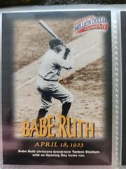 Babe Ruth Baseball Cards 1997 Fleer Million Dollar Moments Prices