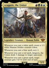 Aragorn, the Uniter #192 Magic Lord of the Rings Prices