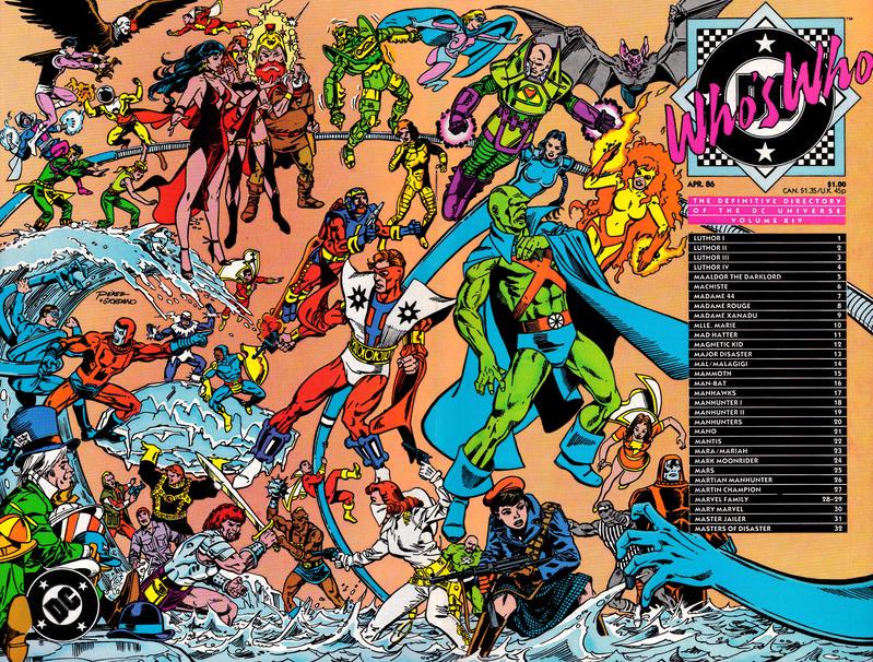 Who's Who #14 (1986) Comic Books Who's Who