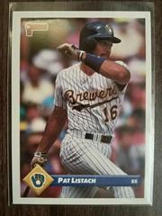 Pat Listach #309 Baseball Cards 1993 Donruss Prices
