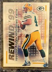 Brett Favre #12RN Football Cards 2000 Skybox Impact Rewind '99 Prices