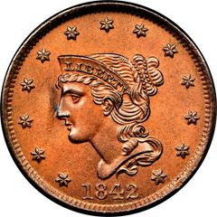 1842 [PROOF] Coins Braided Hair Penny Prices
