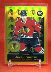 Artemi Panarin [Rainbow Gold] Hockey Cards 2015 O-Pee-Chee Platinum Retro Prices
