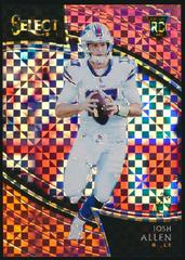 Josh Allen [Red Prizm] #207 Football Cards 2018 Panini Select Prices